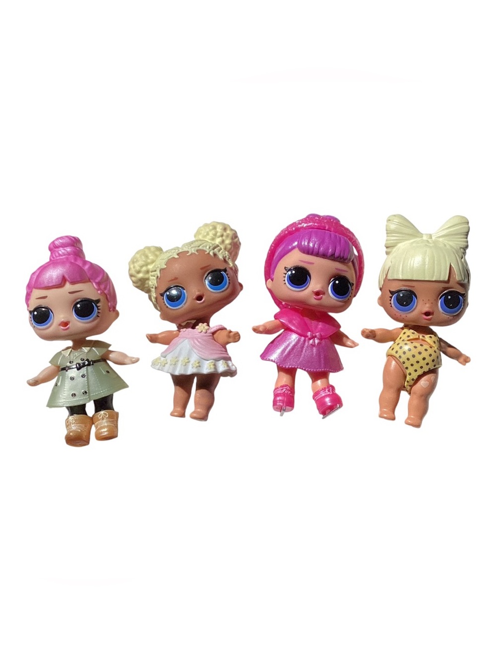 L.O.L. Surprise! Mini Doll Quartet - Pink & Blonde Styles